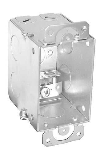 G603-BX - G603-BX - Deep Switch Box w/ Clamps for Flexible Metal Conduit, 3-1/2", 25 Pak