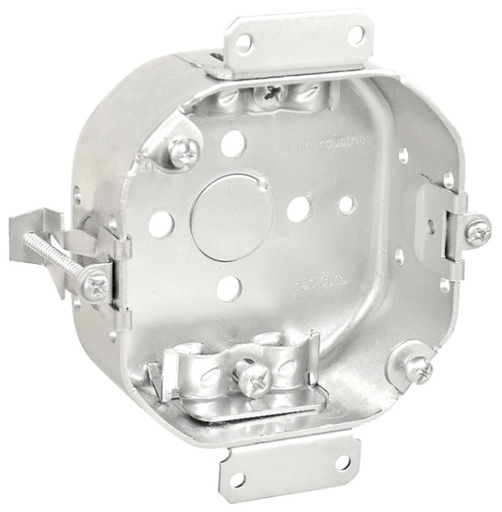 54151-OWR - 54151-OWR - Octagon Old Work Cut In Box 1-1/2" Deep NM Clamps, 4", 25 Pak