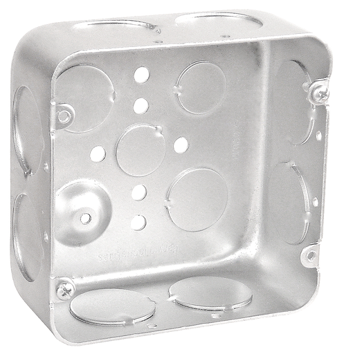 72171-1 - 72171-1 - Drawn Junction Box 2-1/8" Deep 1" KOs, 4-11/16", 25 Pak