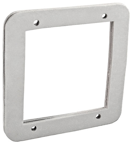 Product image for Garvin 73C1-VT 4-11/16" Square Flat Double Gasketed Steel Extension Ring