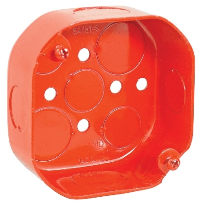 Product image for SWC 54151-RED 4" Oct bx Rd 1-1/2" D