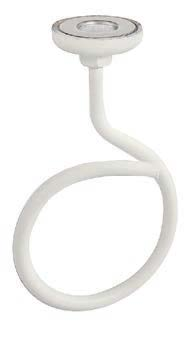 Product image for Garvin BRM100WH Magnetic Bridle Ring 1" White 15lb