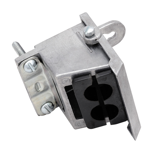 Product image for Topaz Corp 708 1/0 to 4/0 AWG Die-Cast Zinc Clamp-On Service Entrance Cap with Split Insulator