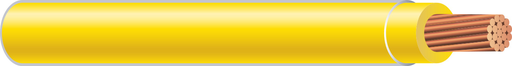 UL TFFN Fixture Wire, 16 AWG, Stranded, Yellow
