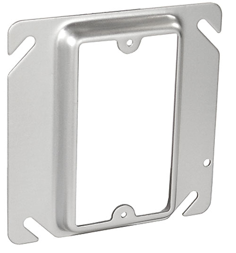 52C13 - 52C13 - Four Square Device Ring One Gang 1/2" Raised, 50 Pak