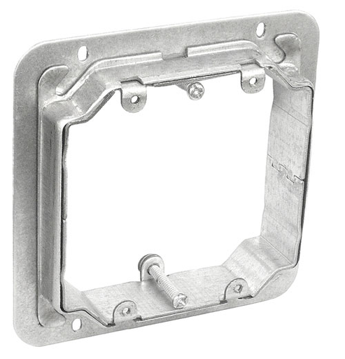 Product image for Garvin AMR211B 2-Gang Adjustable-Depth Device Ring, Adjusts 3/4" to 1-1/2", Steel