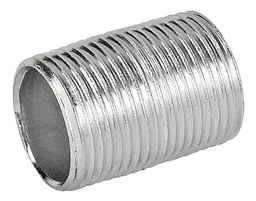 Garvin RN75C 3/4" x Close Galvanized Rigid Conduit Pipe Nipple