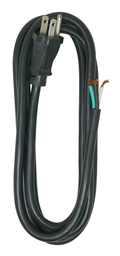 Southwire 9716SW8808 6ft 14/3 SJTW Indoor Replacement Round Power Supply Cord, 15A, 125V, Black