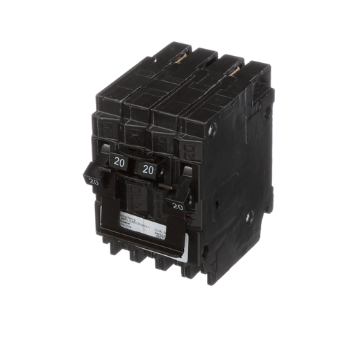 Product image for Siemens Q22020CT2NC 2-Pole 20 Amp 120/240 VAC 10 kA Circuit Breaker