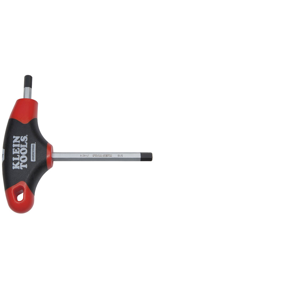Product image for Klein JTH4E14 5/16" Hex Key, Journeyman™ T-Handle, 4"