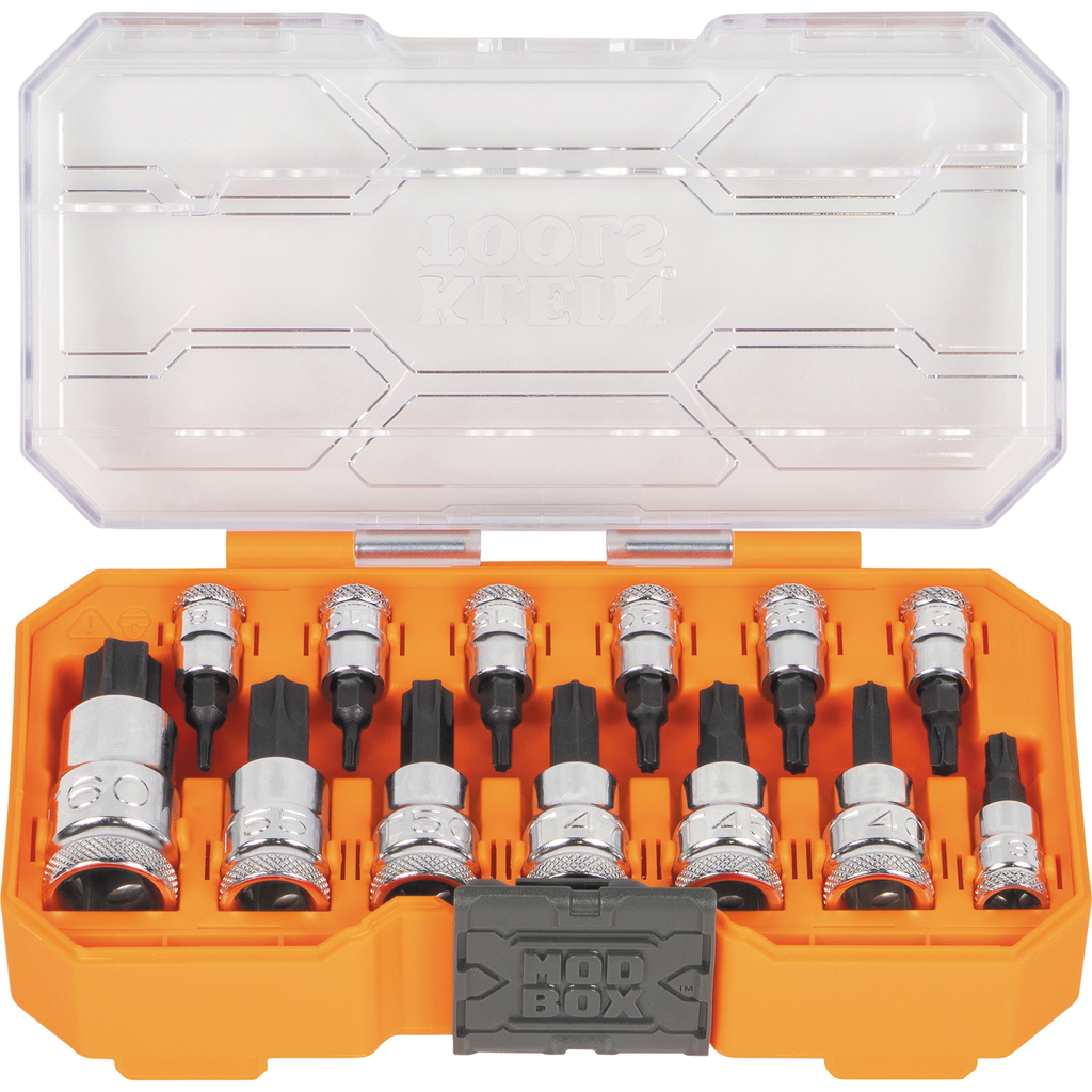 Product image for KLEIN 65213TX TORX® Bit Socket Set,