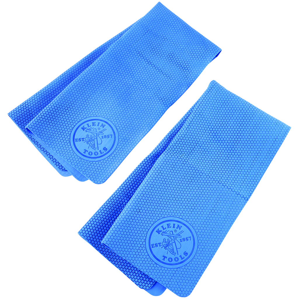 Product image for Klein 60230 Cooling PVA Towel, Blue, 2-Pack