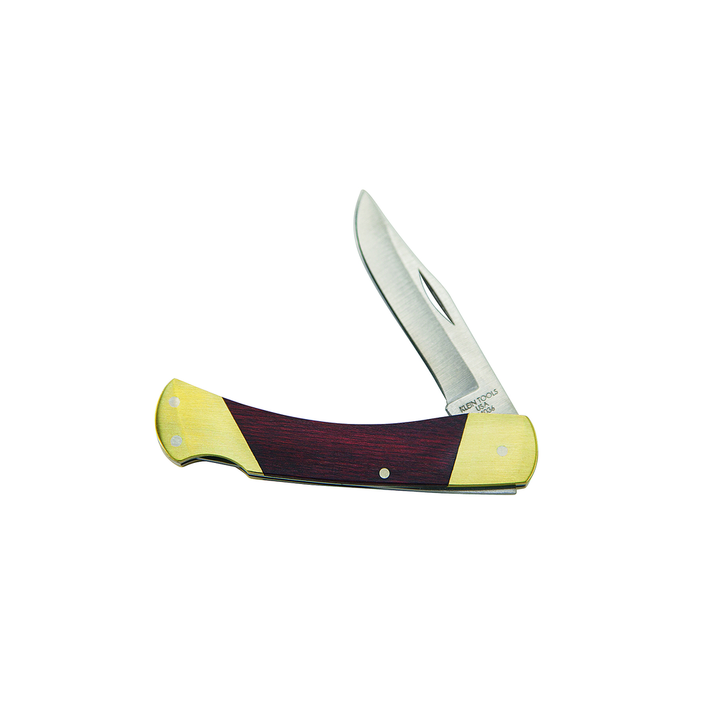 Product image for Klein 44036 Sportsman Knife, 2-5/8" Stainless Steel Blade