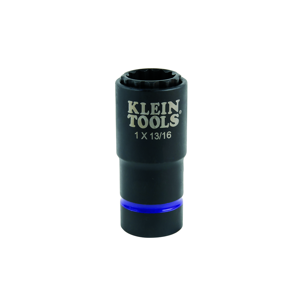 Product image for KLEIN 66015 2-in-1 Socket 1 x 13/16