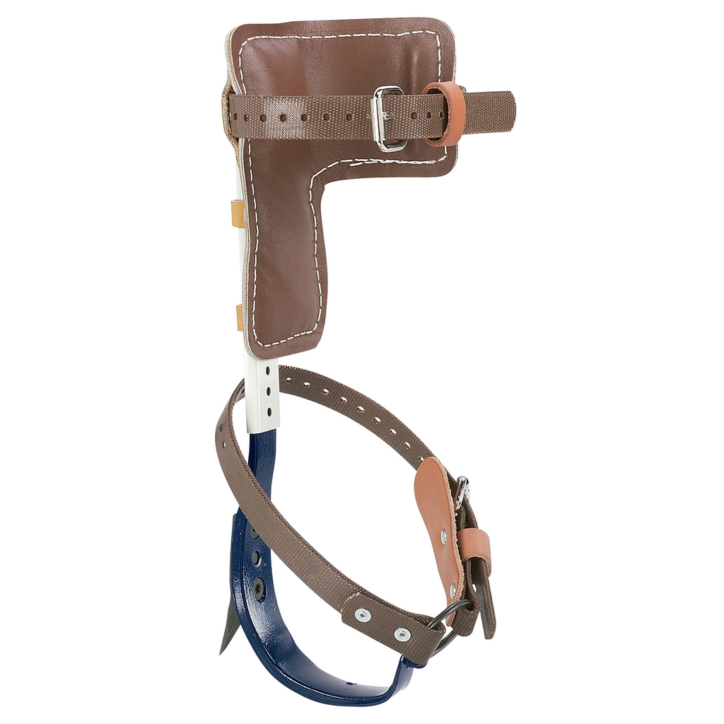 Product image for Klein Tools CN1972AR 15 to 19 Inch Adjustable Pole Climber with 1-1/2 Inch Gaffs Complete Set