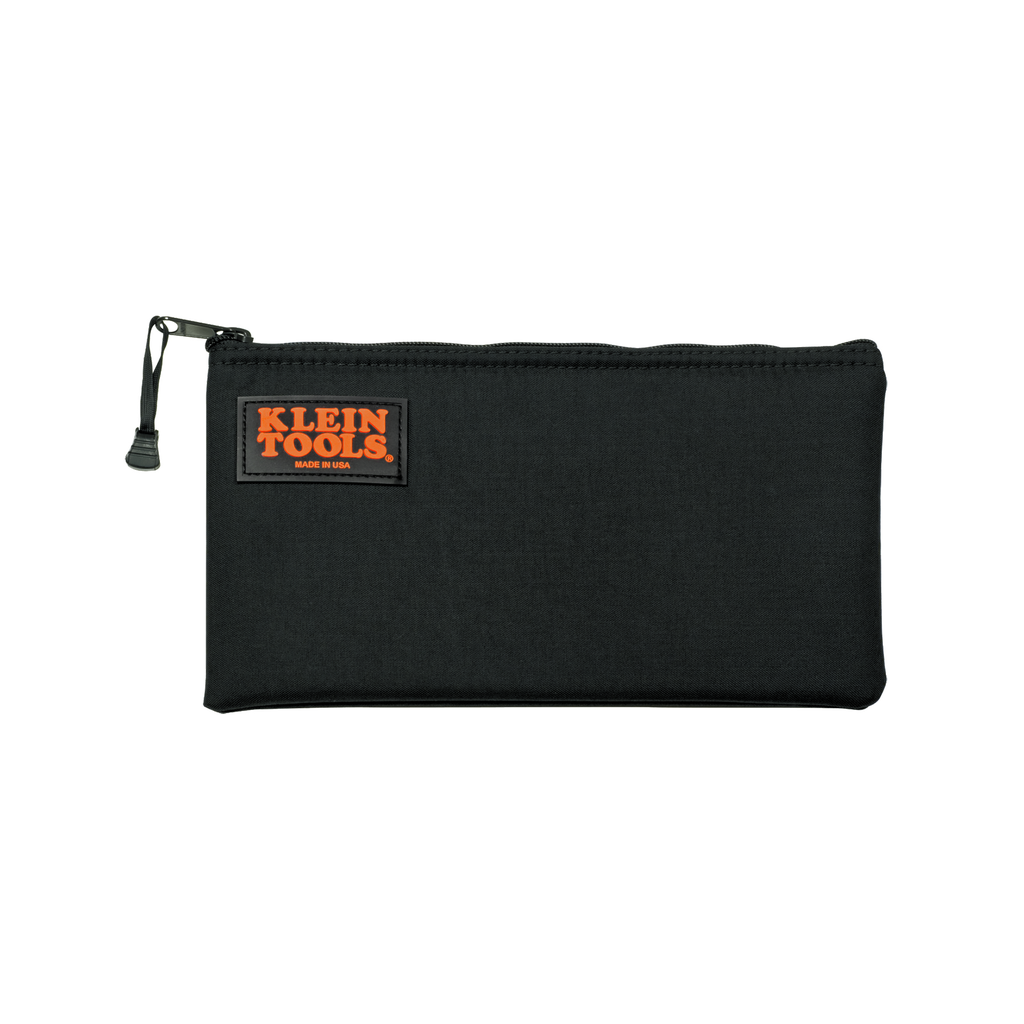 Product image for Klein 5139PAD Zipper Bag, Cordura Nylon Tool Pouch with Padding, 12-1/2"