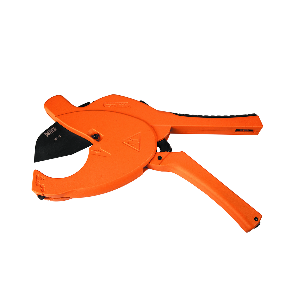Product image for Klein 50034 .5-2.5" PVC Ratcheting Cutter