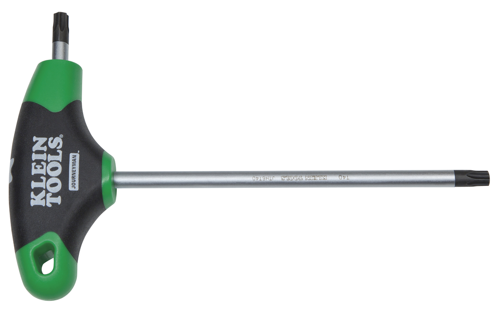 Product image for Klein JTH6T40 T40 TORX? Hex Key, Journeyman™ T-Handle, 6"