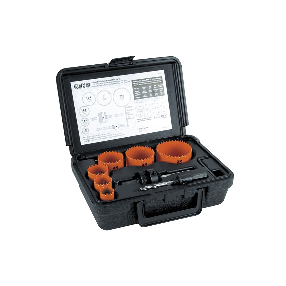 Mayer-DDS-Bi-Metal Hole Saw Kit, 8-Piece-2