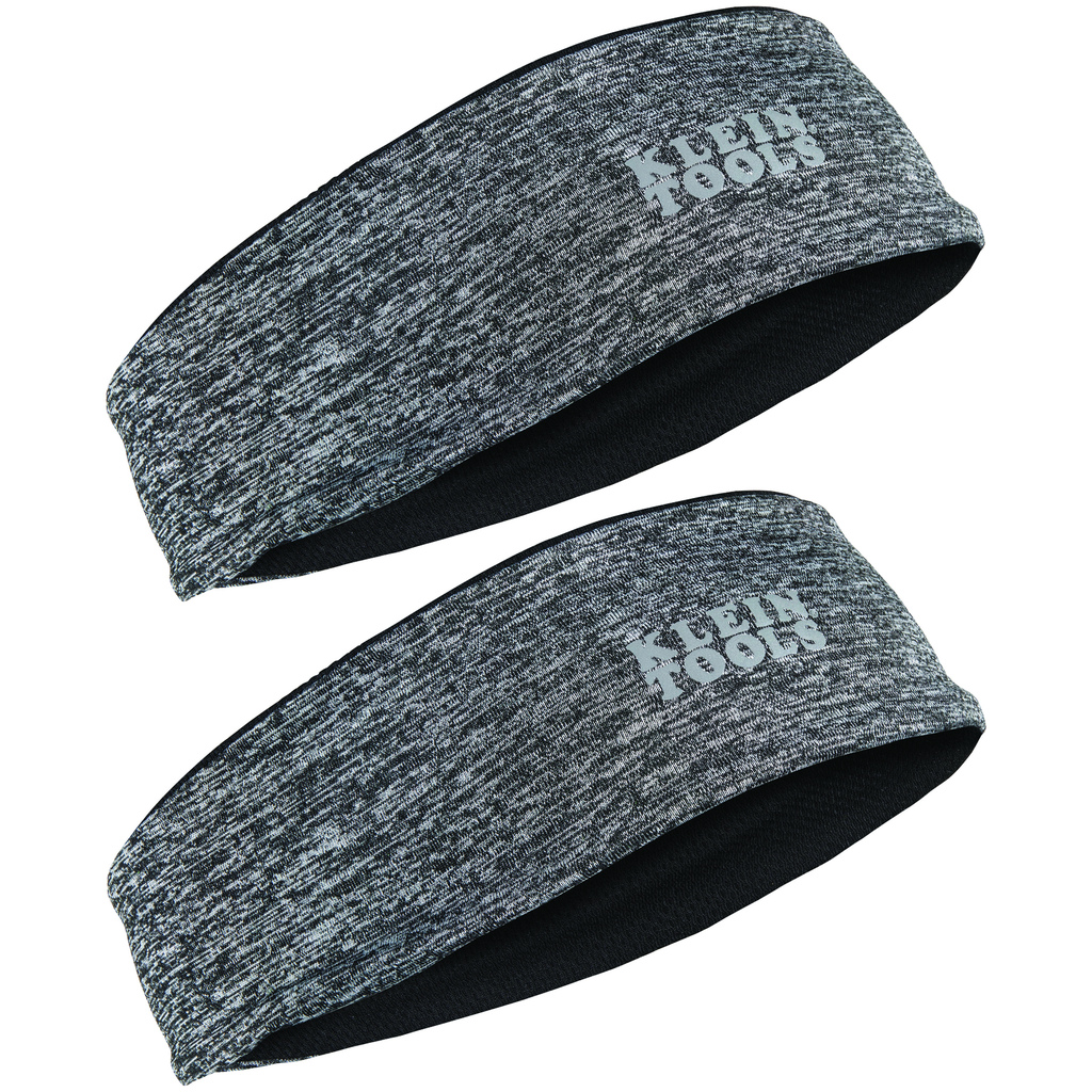 Product image for Klein 60182 Cooling Headband, Black, 2-Pack