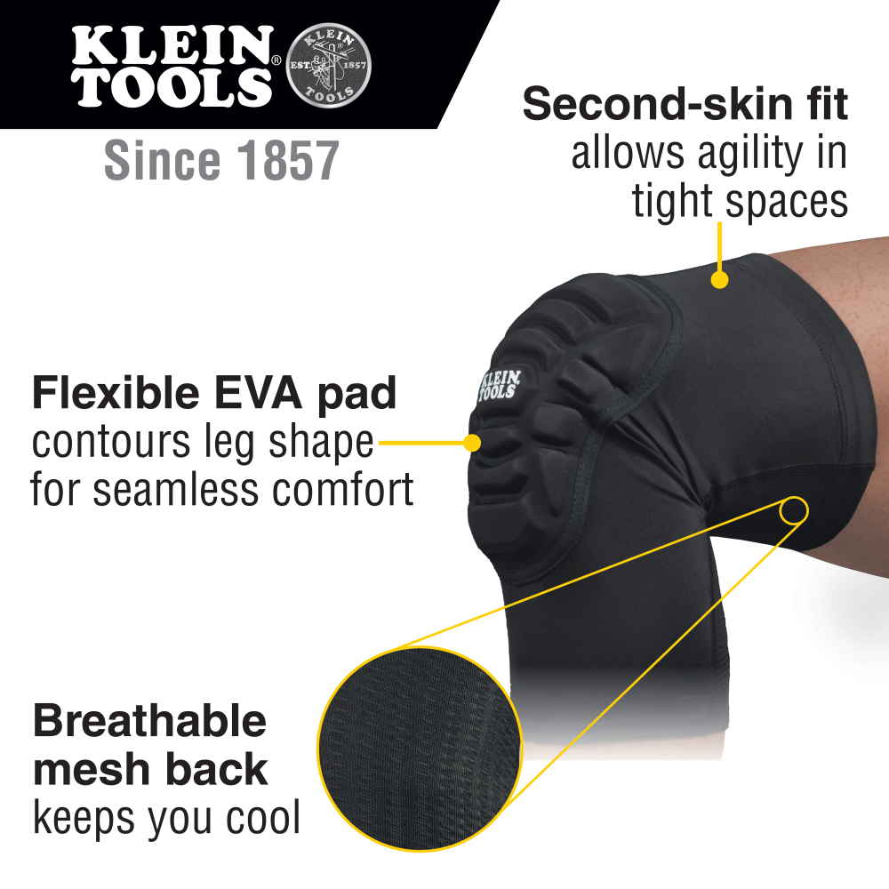Mayer-DDS-Lightweight Knee Pad Sleeves, L/XL-3
