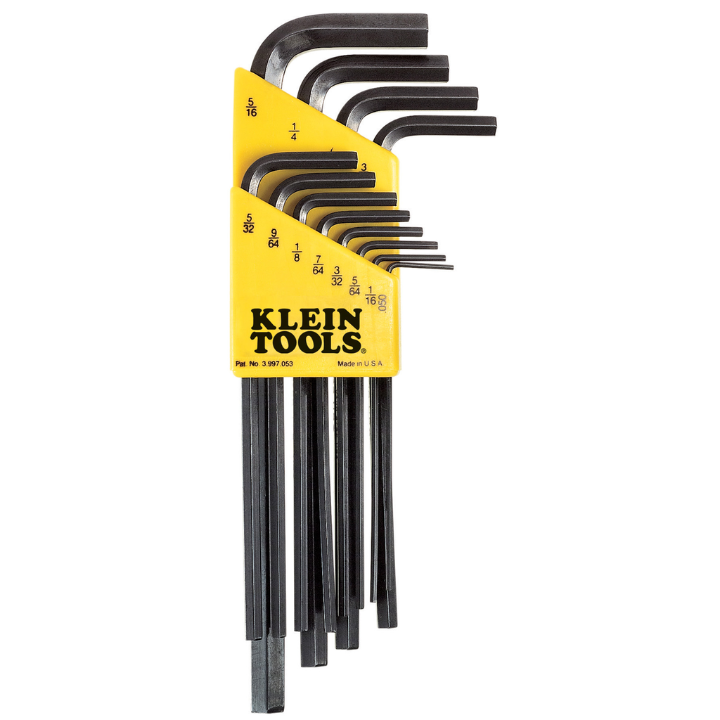 Product image for Klein LLK12 12pc L-Style Hex Key Caddy Set