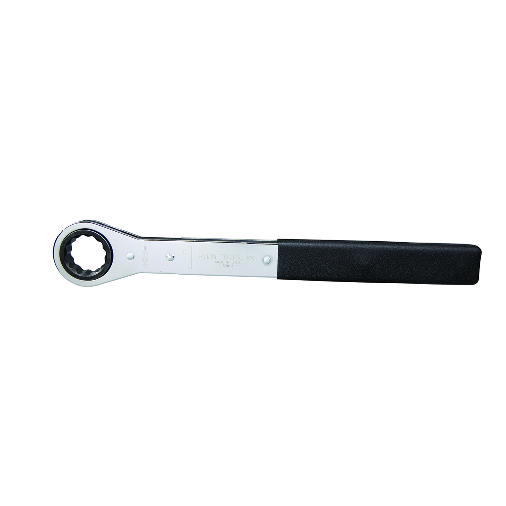 Product image for Klein 53873 Ratcheting Box End Wrench, 1"