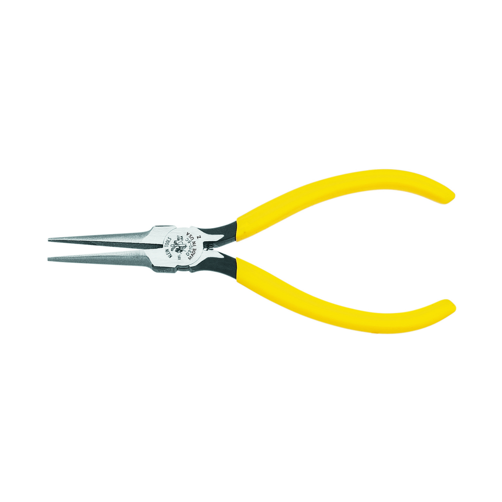Product image for Klein D310-6C Pliers, Tapered Needle Nose Pliers, 6"