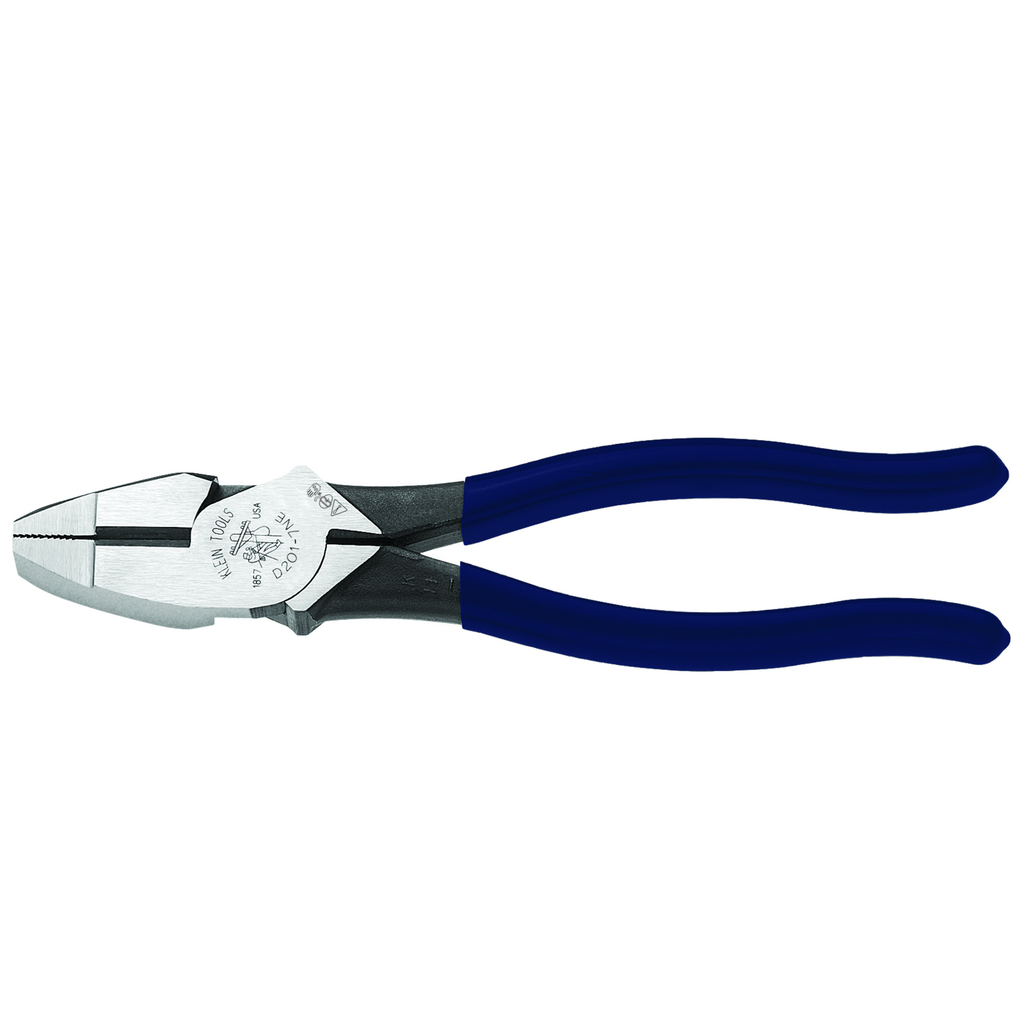 Product image for Klein D201-7NE Lineman's Pliers, New England Nose, 7"