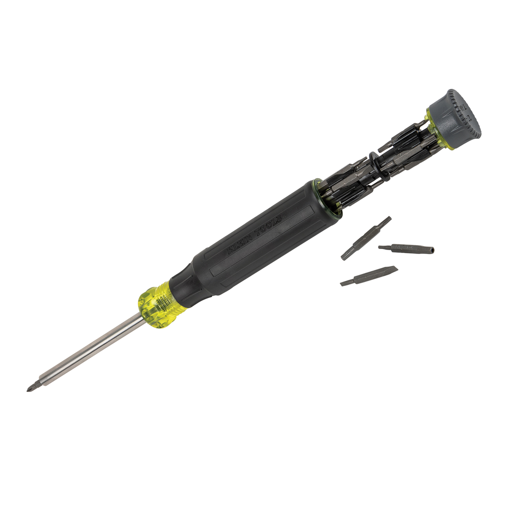 Product image for Klein 32327 27-in-1 Multi-Bit Precision Screwdriver w/ Tamperproof Bits