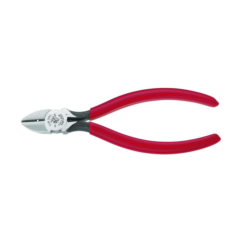 Product image for Klein D252-6SW Diagonal Cutting Pliers, Bell System, Skinning Holes, 6"