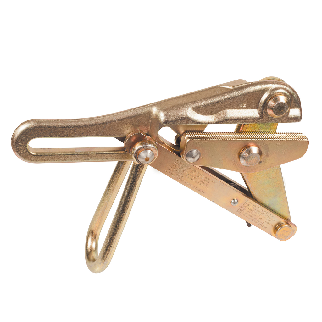 Product image for Klein 16845C Chicago® Cable Grip for Coated Guy Wire, 0.218" to 0.55"