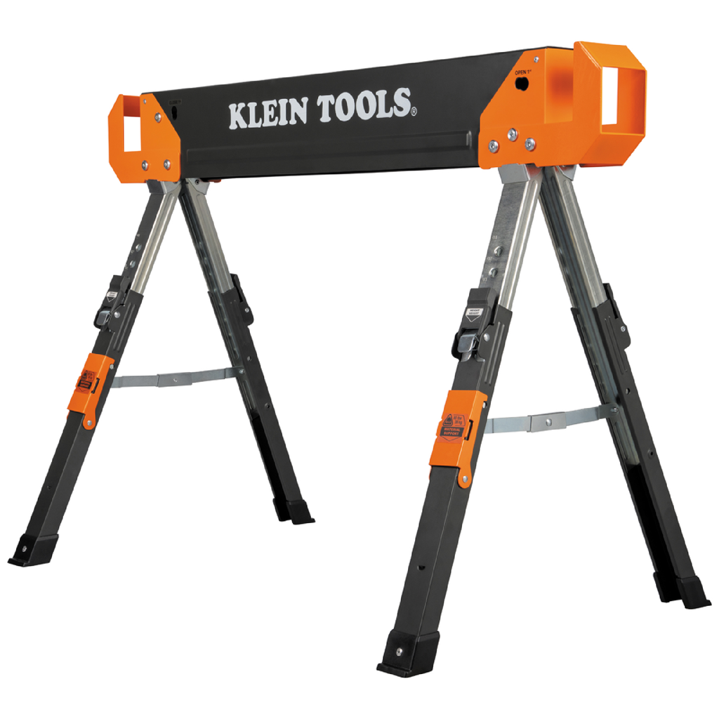 Product image for KLEIN 66188 ADJUSTABLE-LEG SAWHORSE (NOT SOLD AS PAIR)