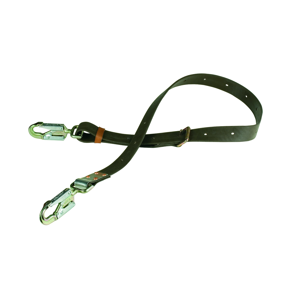 Product image for Klein KG5295-6L Positioning Strap, 6-Foot with 6-1/2" Snap Hook