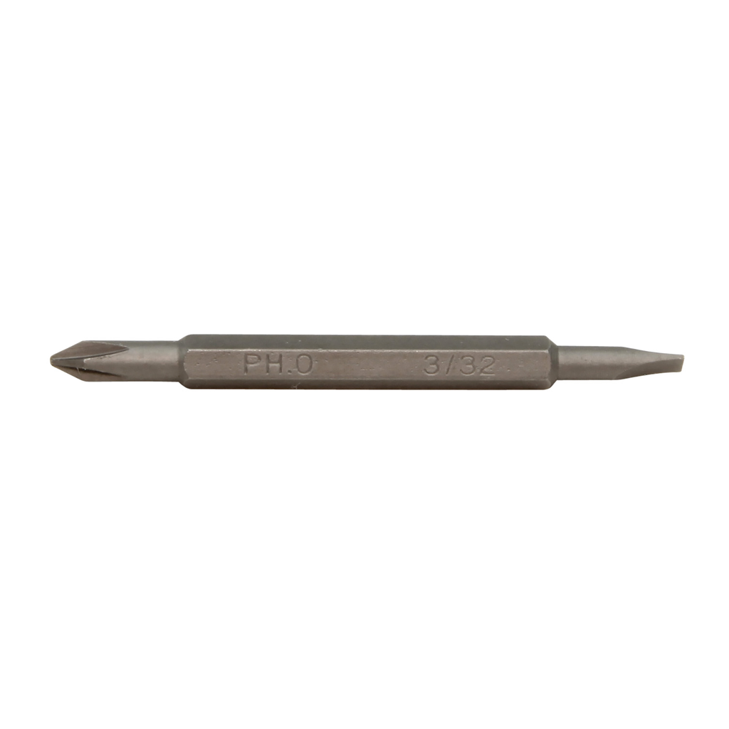 Product image for Klein 13391 Replacement Bits, #0 Ph, 3/32" Sl