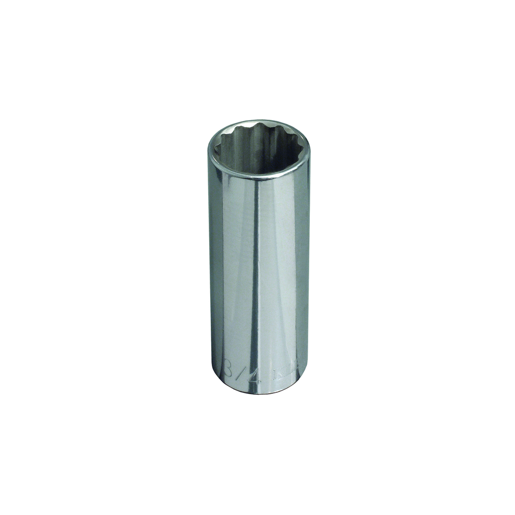 Product image for Klein 65831 7/8" Deep 12-Point Socket, 1/2" Drive