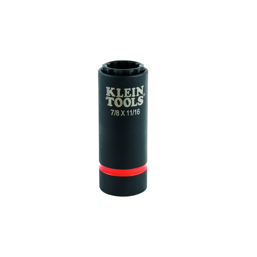 Product image for KLEIN 66014 2-in-1 Socket 7/8 x 11/
