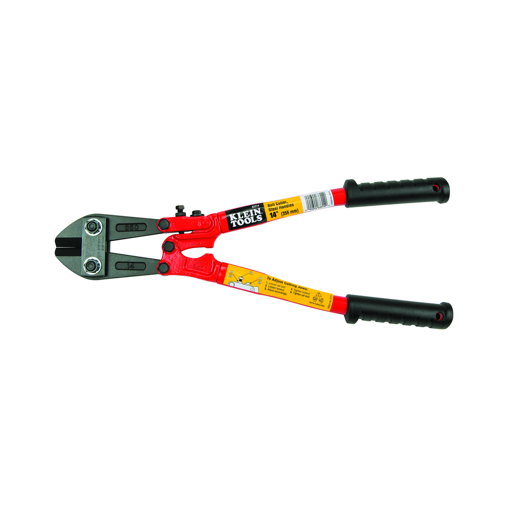 Product image for Klein 63314 Bolt Cutter, Steel Handle, 14"