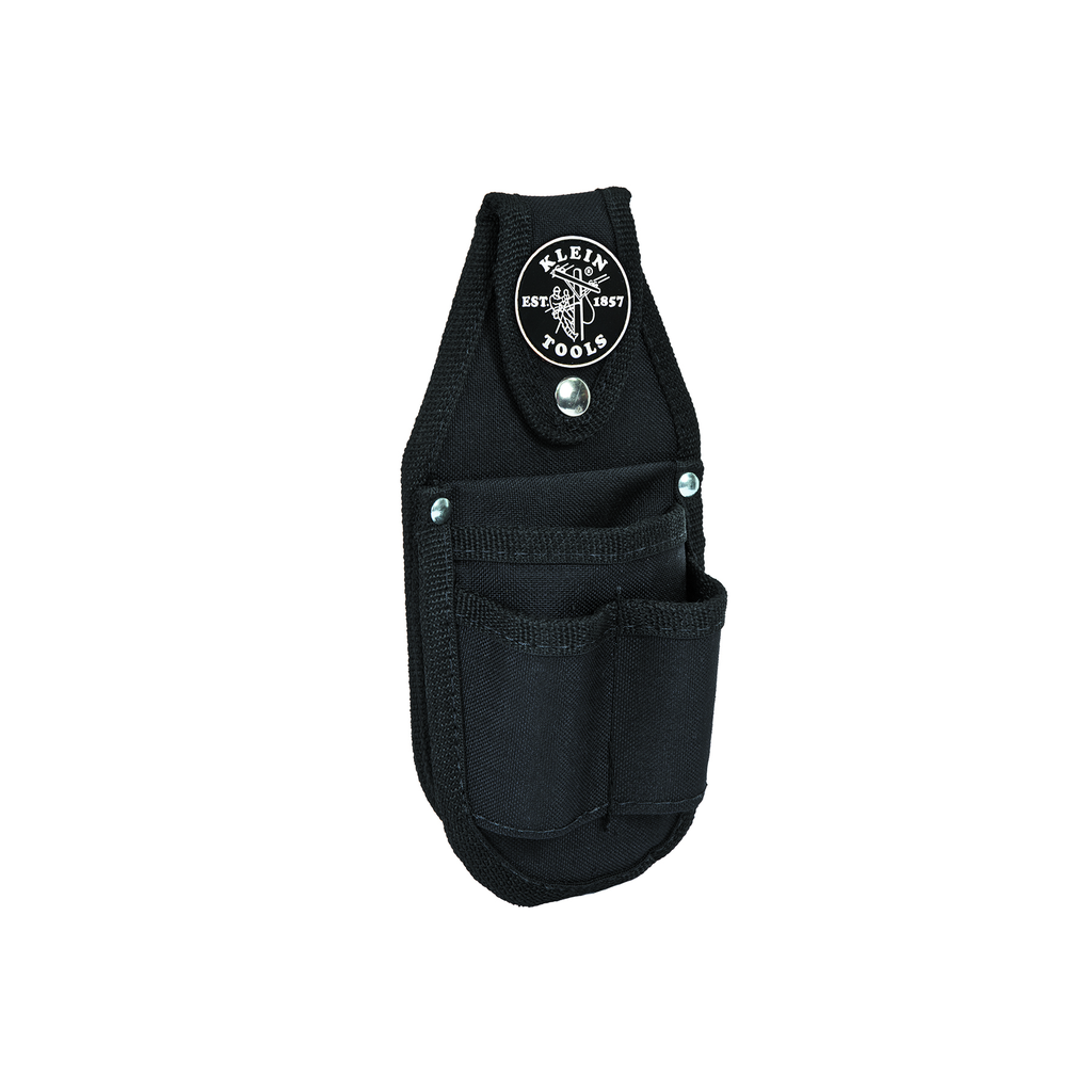 Product image for Klein 5482 Tool Pouch, Pocket Tool Organizer, 4-Pockets, 5 x 2 x 9.875"