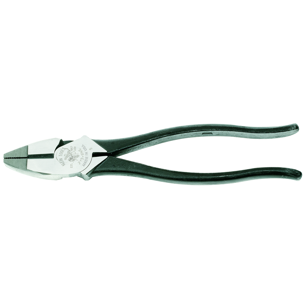 Product image for Klein 213-9NE 9" High Leverage Side Cutting Pliers