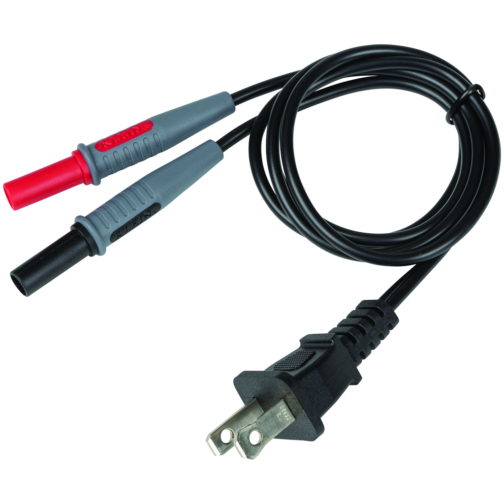 Product image for KLEIN 69357 AC Plug to Banana Jacks