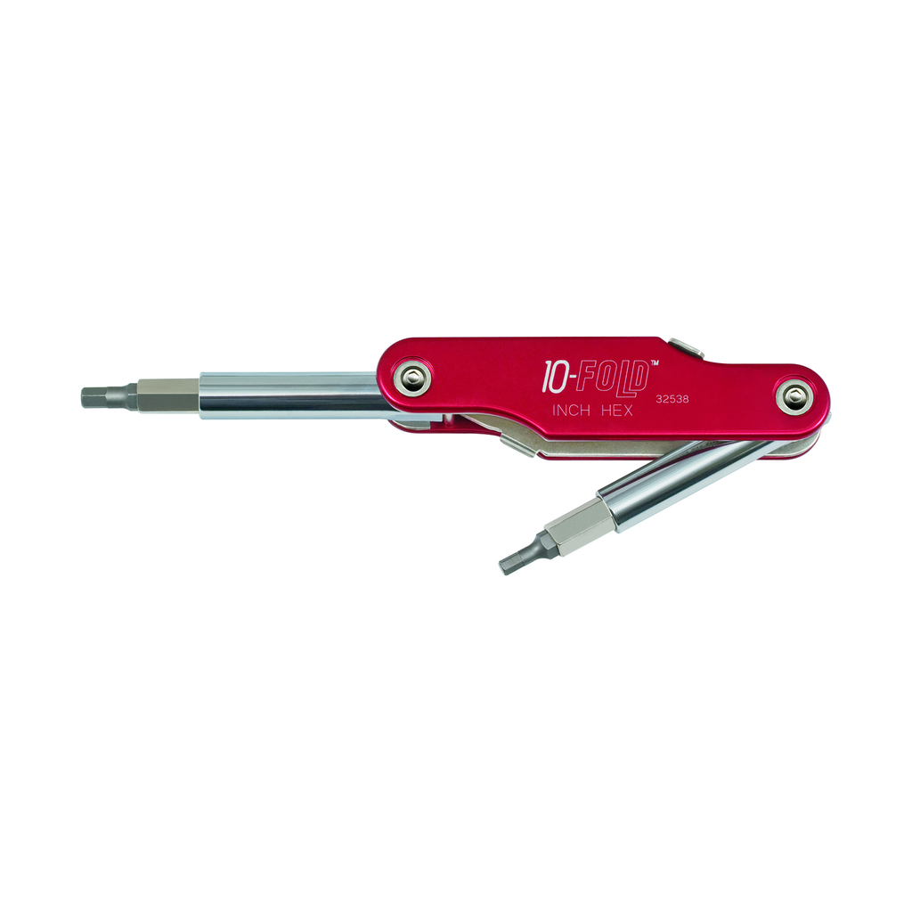 Product image for Klein 32538 10-Fold Screwdriver / Nut Driver, Fractional Hex