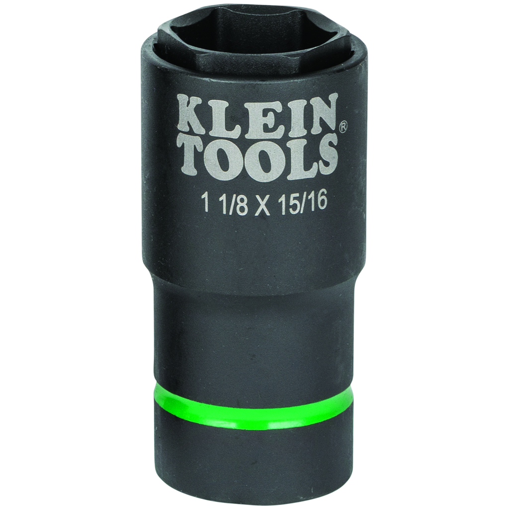 Product image for KLEIN 66066 2-in-1 Socket 1-1/8" X