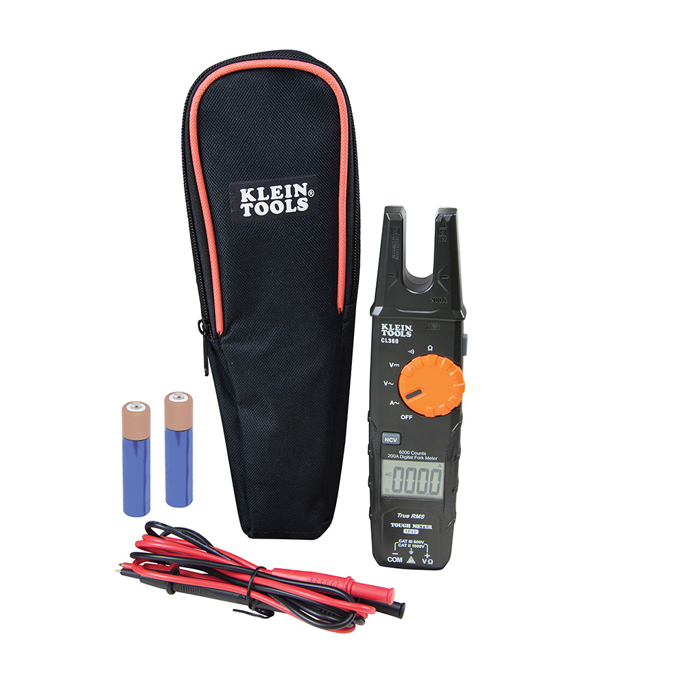 Mayer-DDS-Electrical Tester, Open Jaw Fork Meter, AC Auto-Ranging, 200 Amp-2
