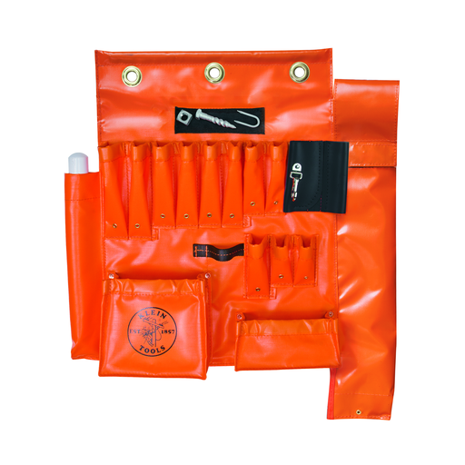Product image for Klein 51829MHS Aerial Apron with Hot Stick Pocket and Magnet