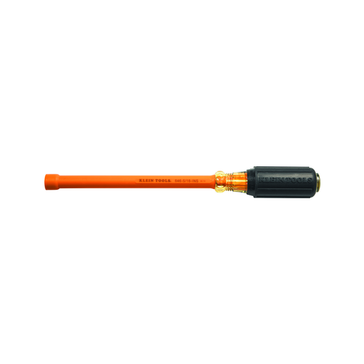 Product image for Klein 646-5/16-INS 5/16" Insulated Nut Driver with 6" Shank