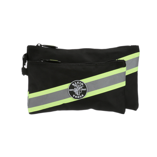 Klein 55599 High Visibility Zipper Bags (2/Pk) | World
