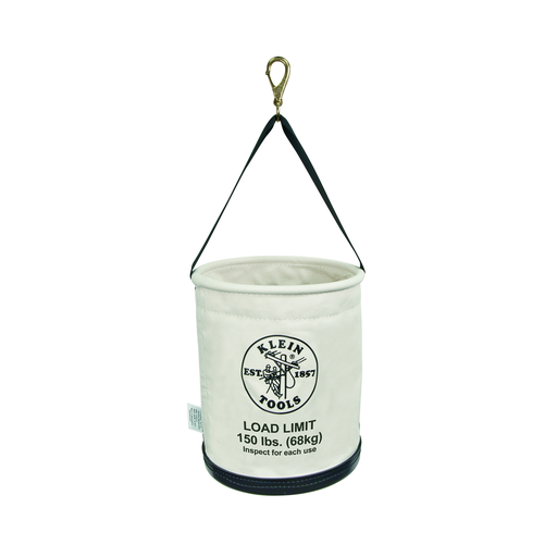 Product image for Klein 5109SLR Canvas Bucket, All-Purpose with Drain Holes, 12"