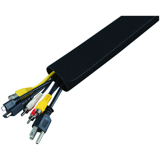 Product image for Klein 450-320 Cable & Wire Management Sleeve, 1.25" Wide x 3" Long (2/Pkg)
