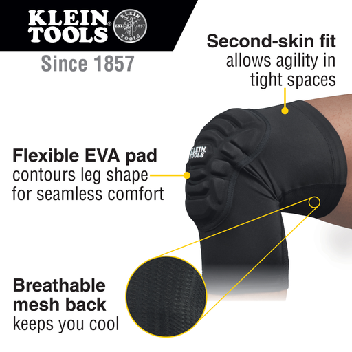 Mayer-DDS-Lightweight Knee Pad Sleeves, L/XL-3